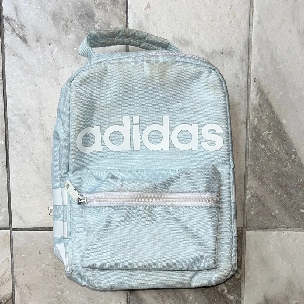 Adidas Sky Blue Lunch Bag with Logo